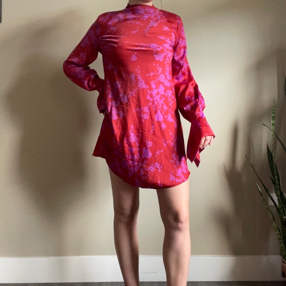 Free People Dresses & Skirts - Free People Aries Mini Dress Romantic Combo